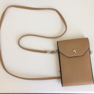 Small Taupe Crossbody Bag